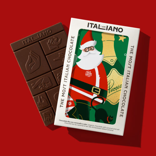 PROSECCO - Cioccolato biologico con caramello e sale 1